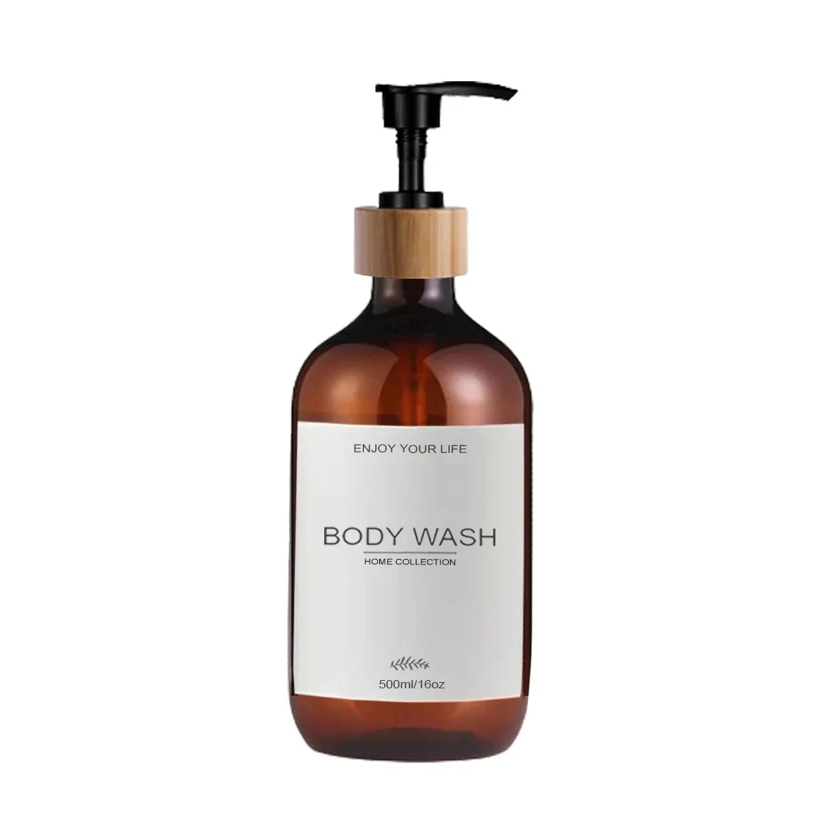 Kitchen Sink Soap Dispenser Bottle with Waterproof Labels – Refillable Dish Pump for Countertop