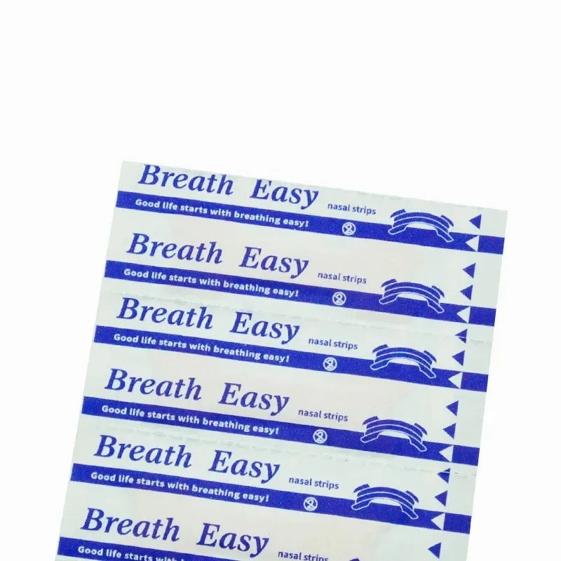 100/500PCS Nasal Breathing Strips — Anti-Snoring Nose Patch for Better Sleep and Easier Breathing