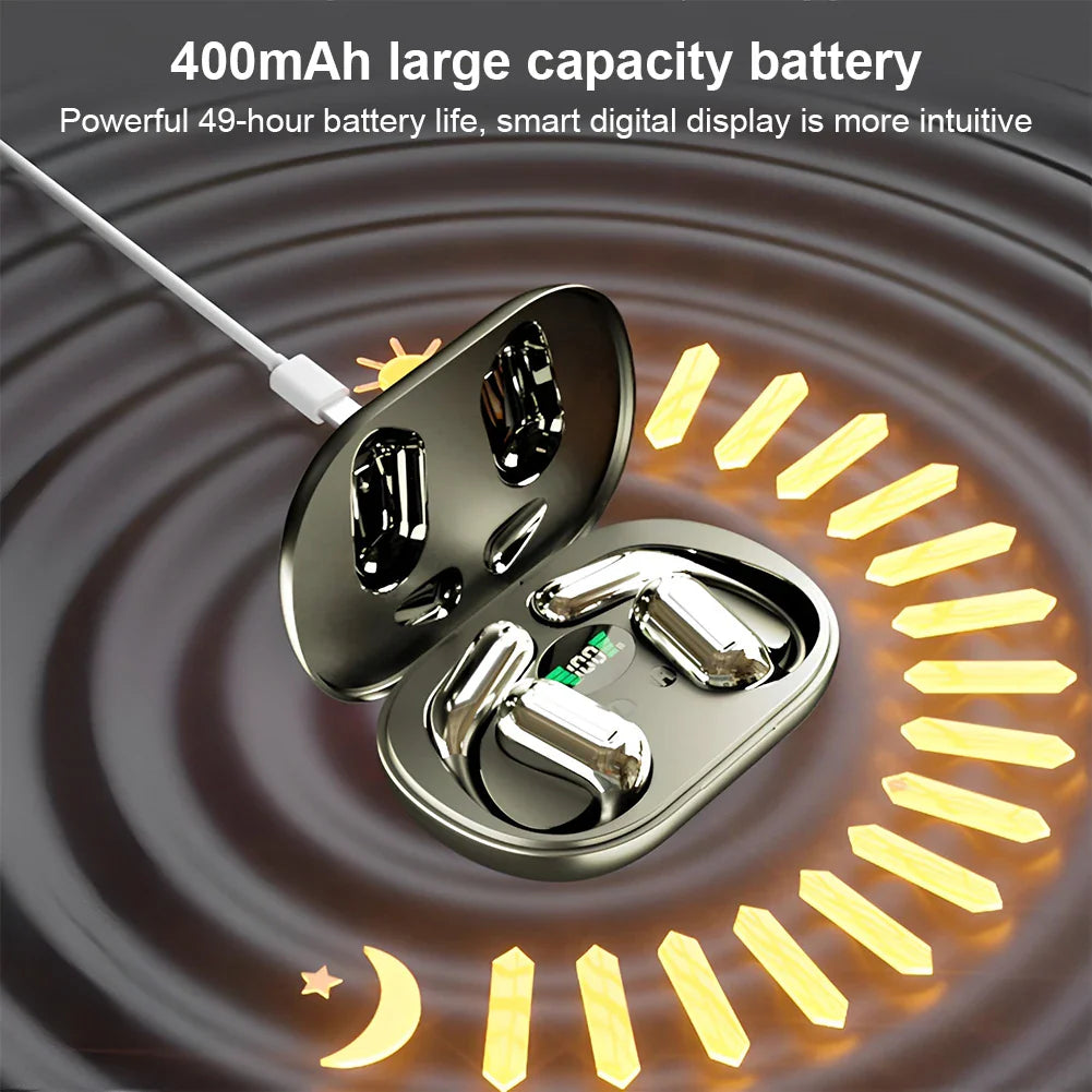 Wireless BT Translation Earbuds — Real-Time 144-Language Translator, 3-in-1 for Travel, Business & Learning