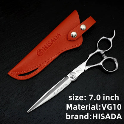 HISADA Professional Hairdressing Scissors – 6.0 Inch VG10 Barber Scissors for Salon Hair Cutting
