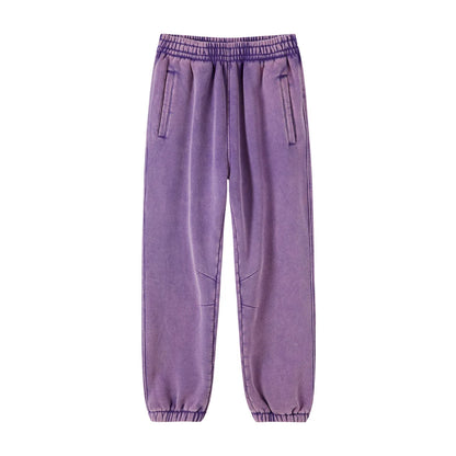 Batik Pattern Fleece Sweatpants – Cozy Casual Warm Pants