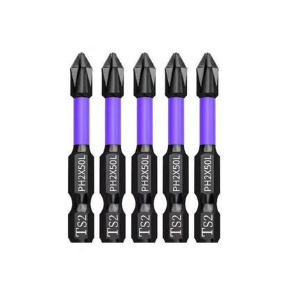 5–60PCS PH2 Magnetic Impact Driver Bit Set – Alloy Steel Cross Screwdriver Bits for Drill & Screw Driving Non-Slip Tool Kit