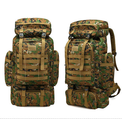 Men’s Outdoor Camouflage Backpack – Large Waterproof Military, Travel & Hiking Backpack