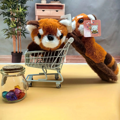 Kawaii Animal Plush Wristband — Panda, Capybara & Fox Soft Doll Toy Christmas Gift