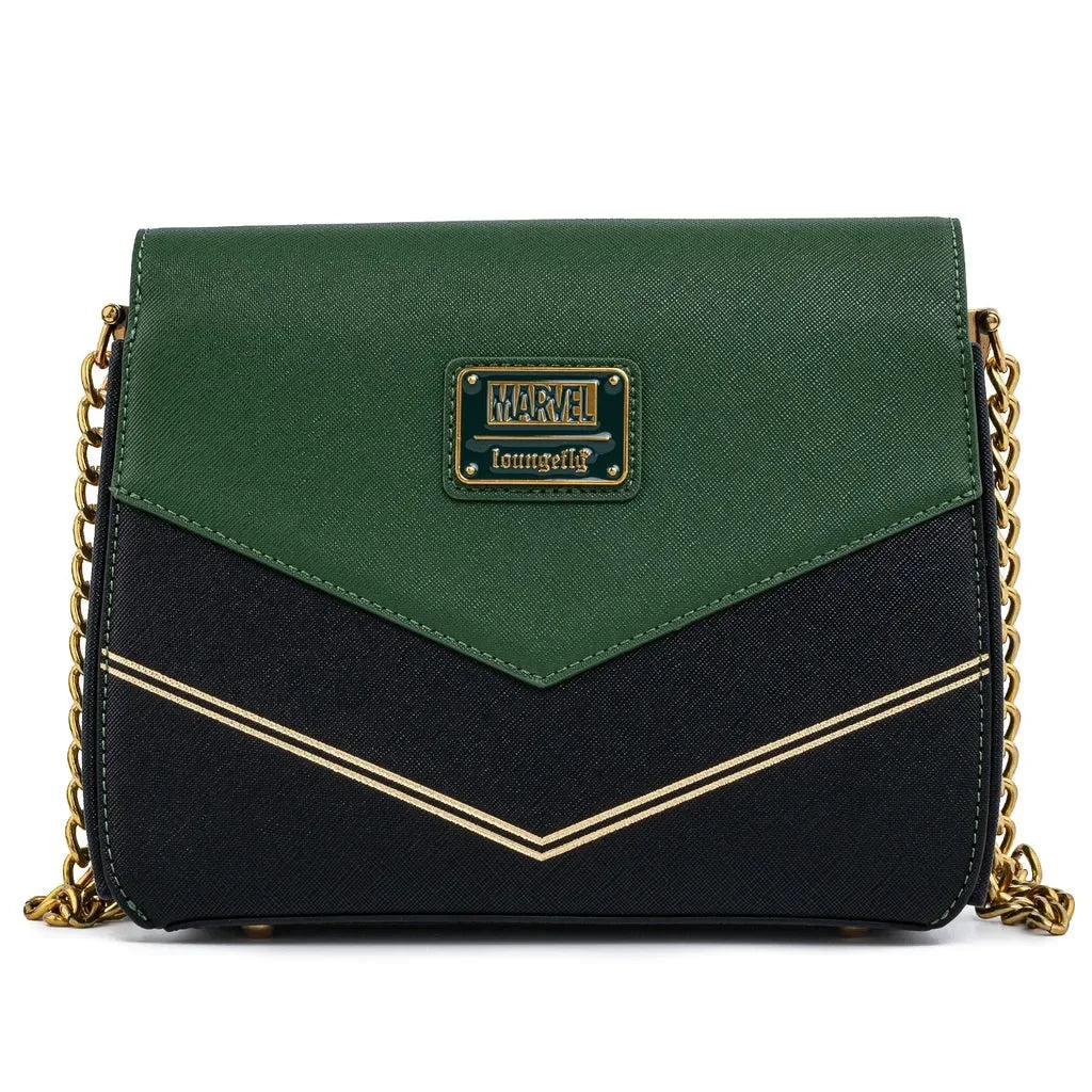 Marvel Loki PU Leather Shoulder Bag – Women’s Fashion Travel Messenger & Cosplay Backpack