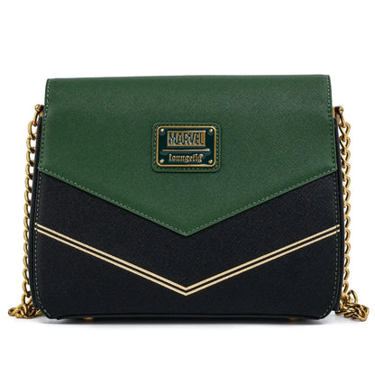 Marvel Loki PU Leather Shoulder Bag – Women’s Fashion Travel Messenger & Cosplay Backpack