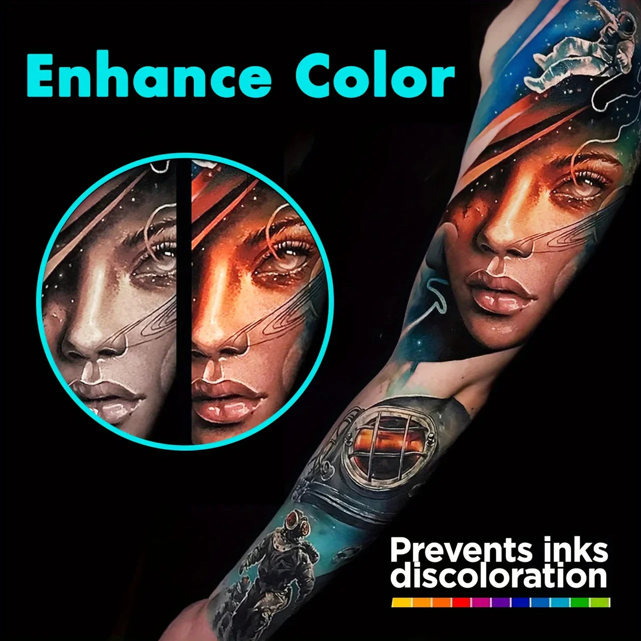 Tattoo Aftercare Butter Balm – Natural Ingredient Cream for Ink Color Enhancement & Moisturizing Old & New Tattoos