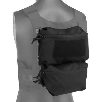 V5 FCPC Tactical Vest Backplate – Military Airsoft Hunting Plate Carrier with Sub-Package, Double Mag & Sundries Pouch