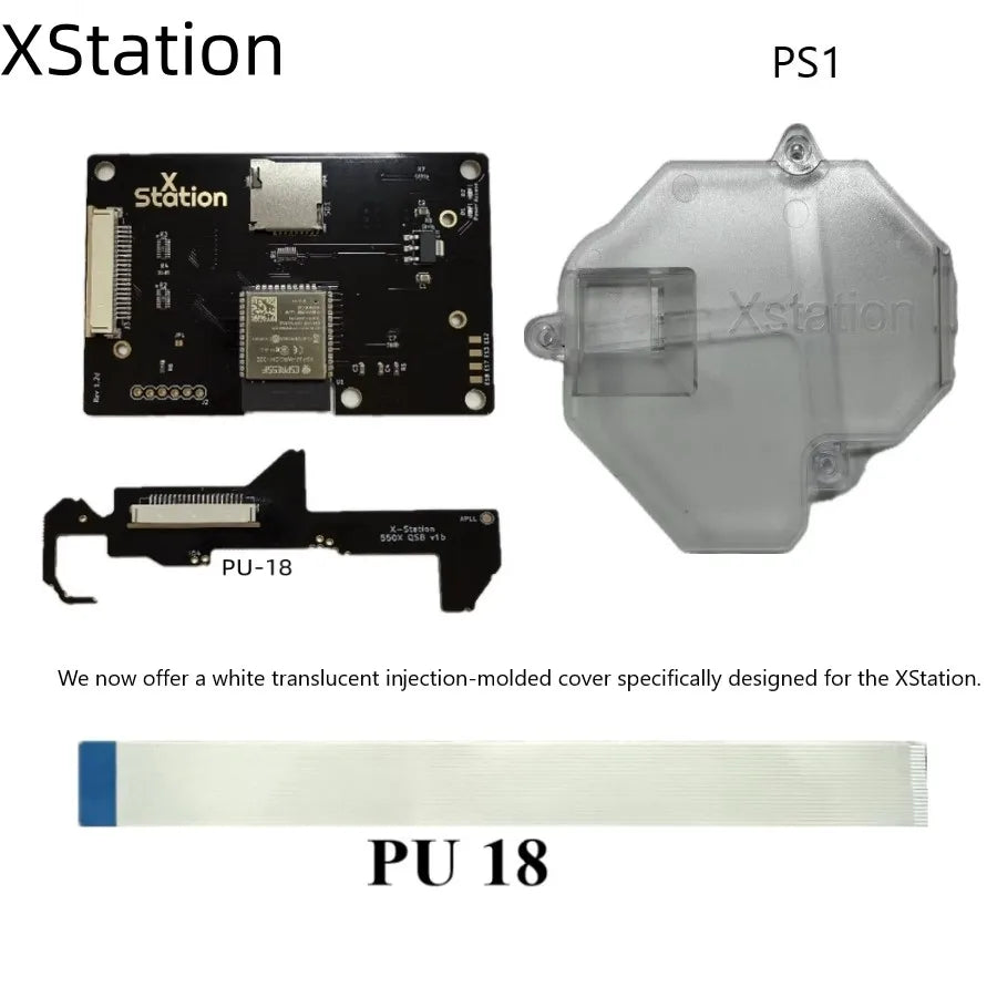 XStation Optical Disc Drive Emulator (PICOSTATION) — PS1/PS2/PS3 Modular ODE for PlayStation