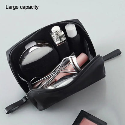 Portable Women’s Mini Makeup & Cosmetic Bag – Small Lipstick Pouch & Toiletry Organizer