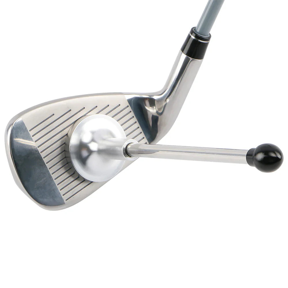 Golf Alignment Stick – Stainless Steel Swing Trainer with Magnetic Suction Cup for Swing Correction & Training Aids