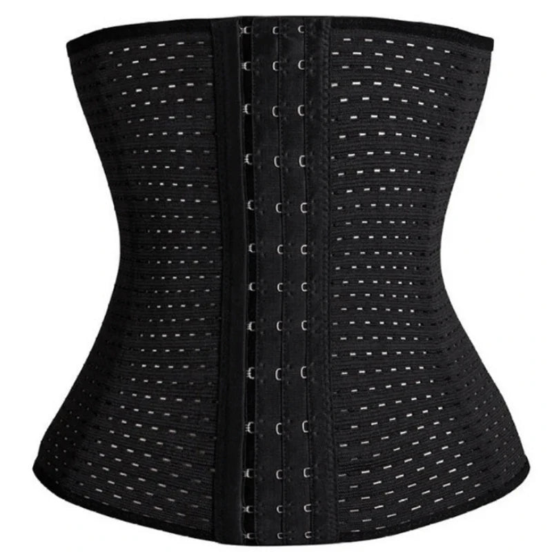 Women’s Tummy Slimming Shapewear - Black Belly Band Corset for Postpartum Flat Belly & Shaping Support