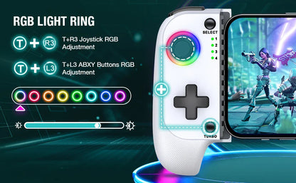 BEBONCOOL MC100 Telescopic Gamepad | Wireless Bluetooth Phone Controller for iOS & Android PUBG COD