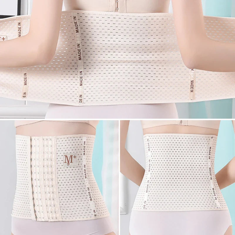 Women’s Waist Trainer Corset – Slimming Body Shaper Faja Belt for Tummy Control