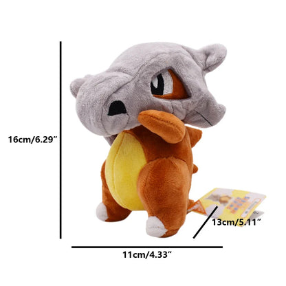 Cubone Plush Toy – 6.9-Inch Kola Doll, Soft Stuffed Cartoon Character from All-Star Collection, Birthday Gift