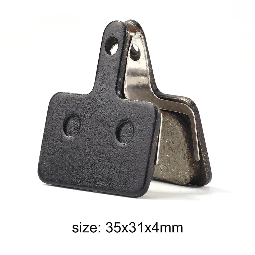 MTB and Road Bike Disc Brake Pads for SHIMANO M375 M445 M446 – Resin and Semi-Metallic, Available in 5/10/15/20/25/30 Pairs
