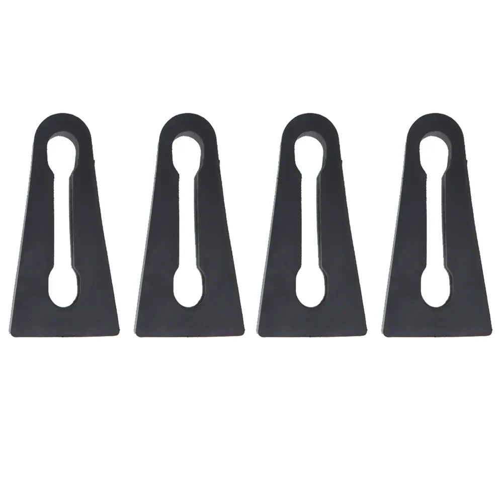 4PCS Shock Absorber Rubber Door Lock Buffer - Damping Seal Pad Deadener for VW, Audi, Skoda, Seat - Quiet Replacement Accessories for Enhanced Car Door Performance
