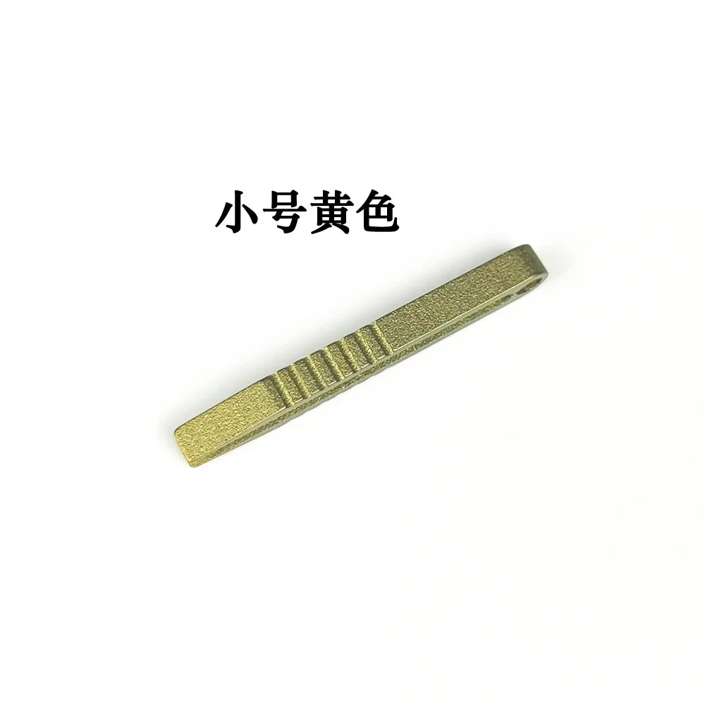 Titanium TC4 Clip Tweezers – Multipurpose EDC Pocket Tool for Outdoor, Camp & Maintenance | 6 Colors