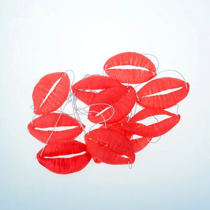 Red Lips Big Mouth Latex Mask – Funny Halloween, Horror & Party Trick Props for Wedding & Jokes