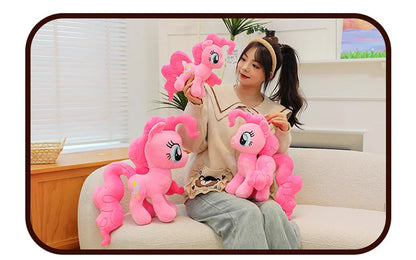 My Little Pony Rainbow Dash & Applejack 28cm Plush Toy – Soft Stuffed Animal Gift