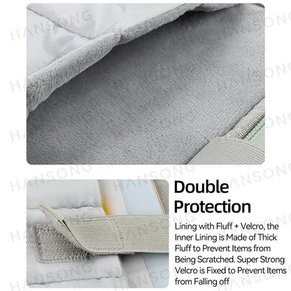Waterproof Padded Tablet Carrying Case 11-13 inch – Protective Travel Bag for iPad & Samsung Tablets