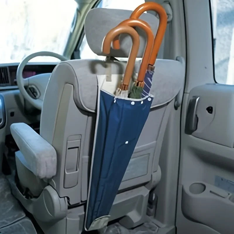 Waterproof Car Umbrella Holder – Vehicle Storage Organizer for Wet Umbrellas & Interior Protection