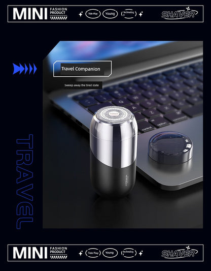 Konka Official 2025 Men’s Electric Shaver – Portable Lock & Load Spray Shaving Device
