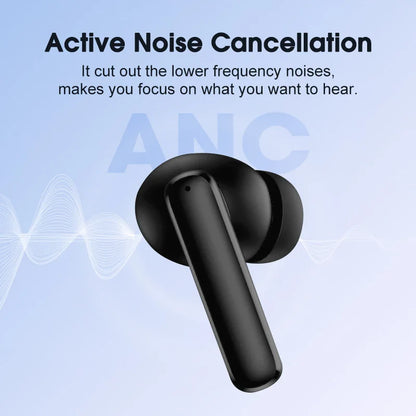 QCY T13 ANC Wireless Earphones - Bluetooth 5.3 TWS Noise Cancellation Headphones, 4 Mics ENC In-Ear Handfree Earbuds