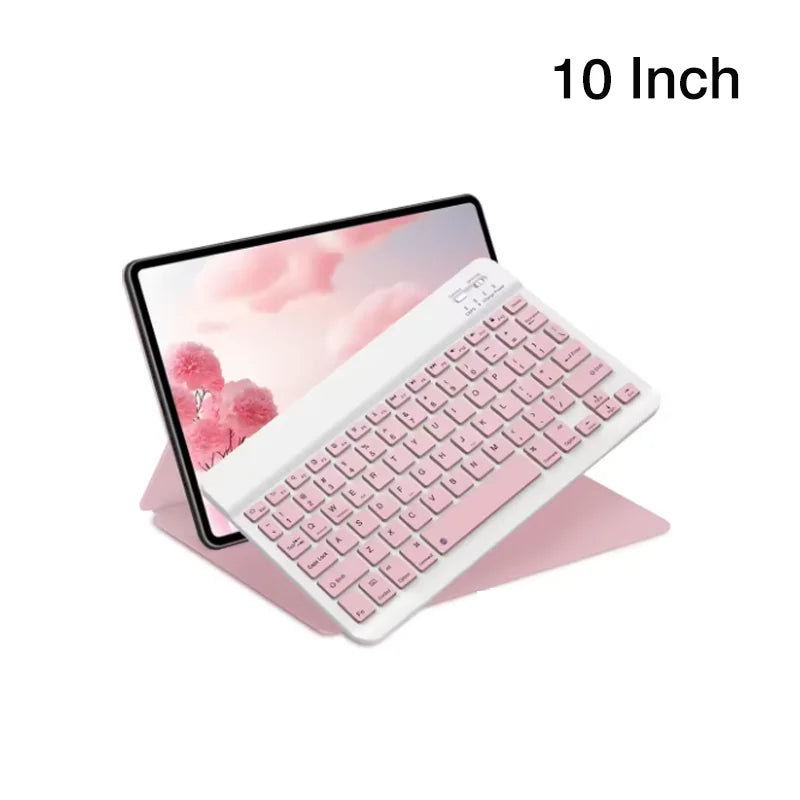 Bluetooth Keyboard for iPad & Tablets – Compatible with iPad 7–10th Gen, iPad Pro/Air/Mini, Samsung & Xiaomi