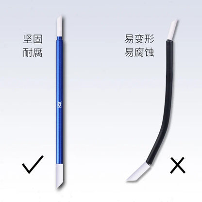 RAY Studio Metal Cleaning Stick with Polyester Cotton Tips – Seepage Wiping Swab for Model Hobby & Panel Liner Cleaning