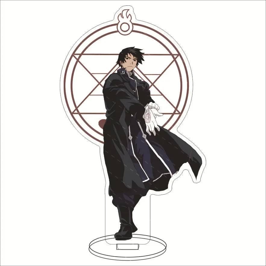 Fullmetal Alchemist Acrylic Stand — 15cm Anime Action Figure PVC Desktop Model Toy Gift