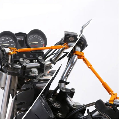 Universal Aluminum Alloy Motorcycle Balance Bar – Multifunction Extension Handlebar & Headlamp Bracket Moto Accessories