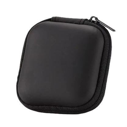 Shockproof Waterproof Headphone Case – EVA Hard Shell Carrying Box with Double Zipper & Dustproof Design