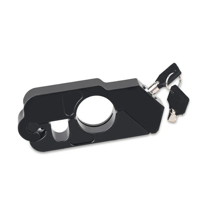 Motorcycle Handlebar Brake Handle Lock - Solid Imitating Steel Anti-Theft Lock for ATV, Dirt, and Street Bikes
