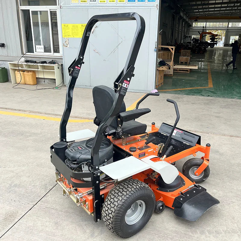 Customized 4-Stroke Remote Control All-Terrain Lawn Mower, Multifunctional Tracked Grass Cutting Machine