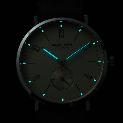 SEESTERN 2024 Men’s Automatic Watch — Ultra-Thin Luxury Business Wristwatch with ST1701 Movement, Fashion Casual Timepiece