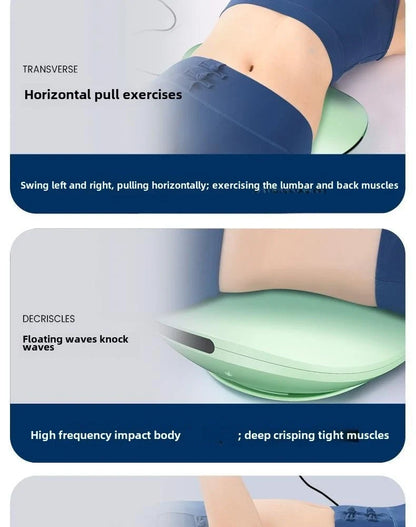 Electric Lumbar Traction Device Massager – Adjustable Intensity with Heat Function, Inflatable Back Stretcher