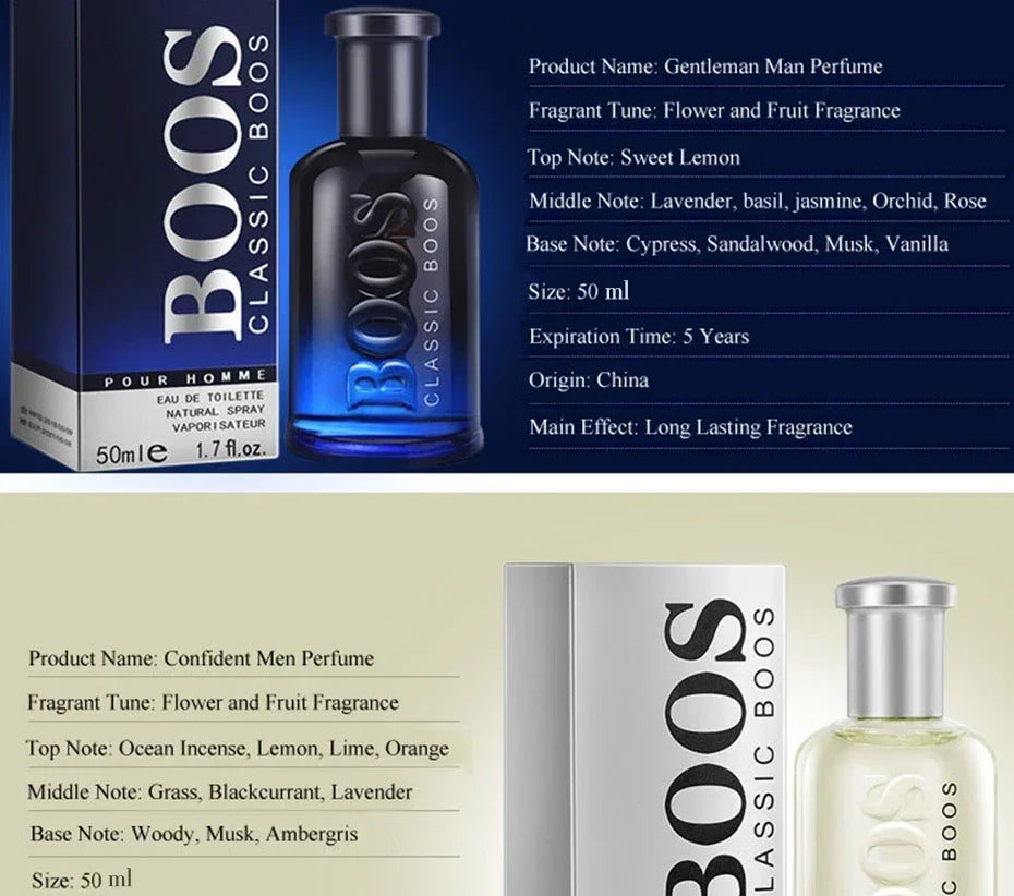 Hot Sale Self-Confidence Cologne for Men – Fresh Temptation Fragrance, Gentleman Perfume Atomizer