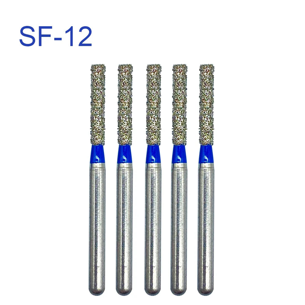 5pcs FG Dia 1.6mm Dental Drills – High-Speed Handpiece Diamond Burs for Teeth Whitening