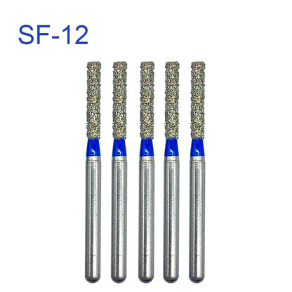 5pcs FG Dia 1.6mm Dental Drills – High-Speed Handpiece Diamond Burs for Teeth Whitening