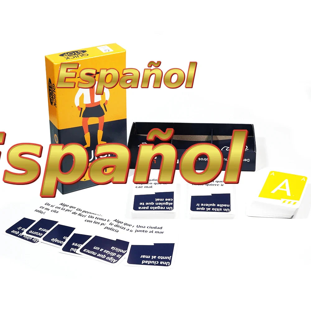 Spanish Trio Card Game Set – Party Games Including The Imposter, Arre Unicorn & More