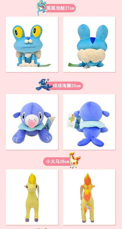 Original Pokemon Plush Toys – Gengar, Pikachu, Charizard & Piplup Soft Kawaii Dolls for Kids Gift