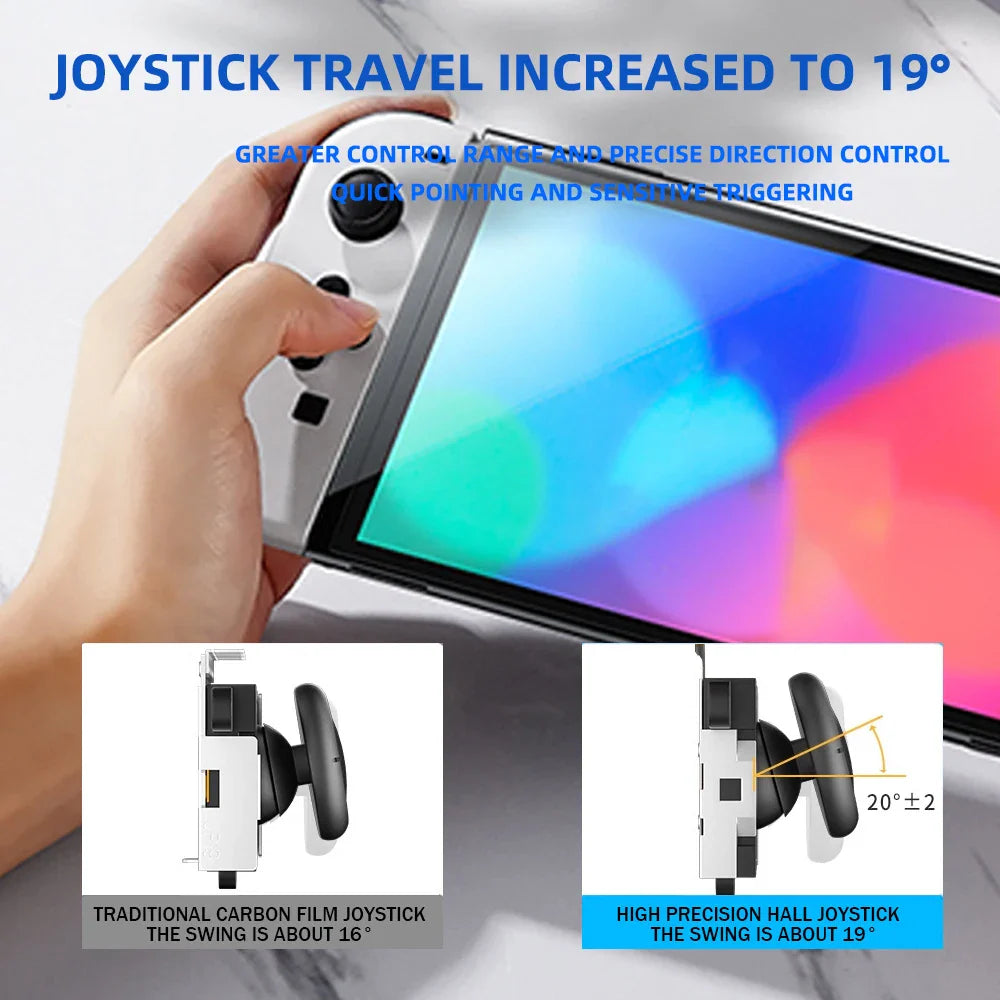 Hall Effect Joystick Replacement for Switch/OLED/Lite Joy-Con – No Drift Analog Thumb Stick Repair Part