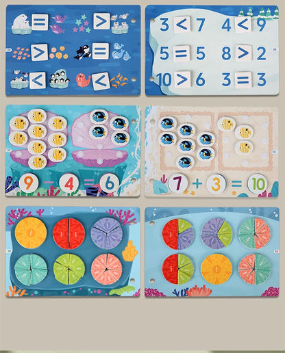 Montessori Baby Busy Book – My First Quiet Book, Early Learning Toy & Matching Game for Toddlers (2-3 Years)