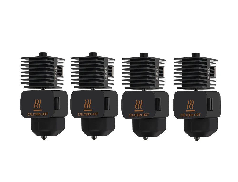 Hotend Kit for Bambu Lab A1 Mini 3D Printer – Hardened Steel Nozzle 0.2/0.4/0.6/0.8mm Assembly
