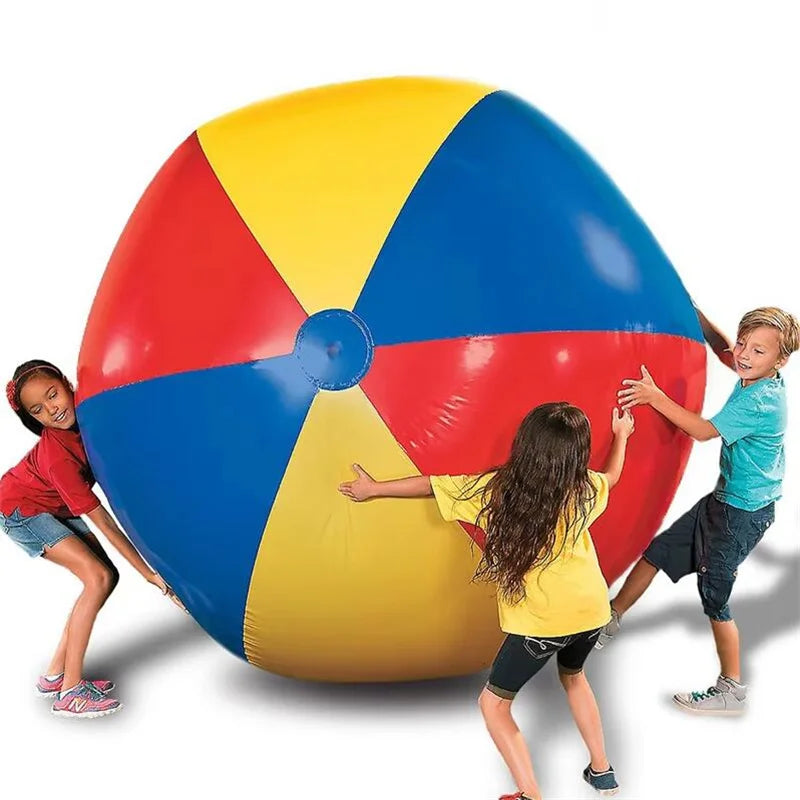 PVC Lawn Ball – Fun Inflatable Outdoor Toy for Soccer, Beach, School & Kindergarten Games