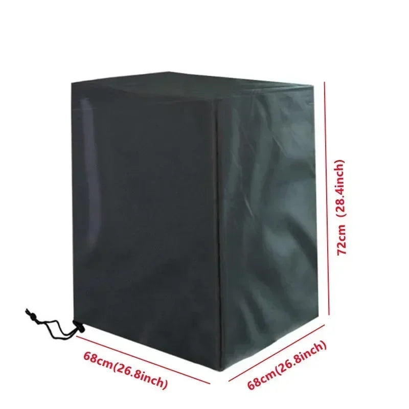Stacked Chair Dust Cover Storage Bag – Waterproof & Dustproof Outdoor Furniture Protector, Heavy Duty Garden Chair Organizer Cover