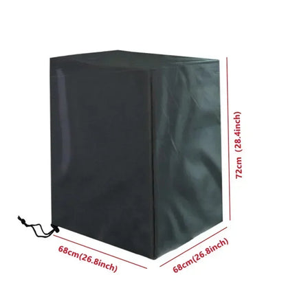 Stacked Chair Dust Cover Storage Bag – Waterproof & Dustproof Outdoor Furniture Protector, Heavy Duty Garden Chair Organizer Cover