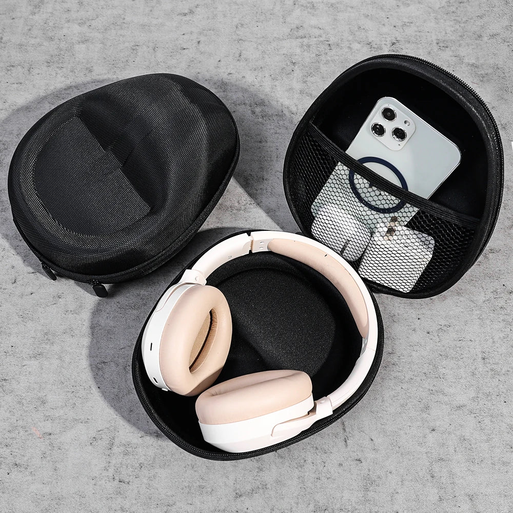 Universal Hard Headphone Case for Sony WH-1000XM4/WH-CH720N/MDR-ZX100 – Durable Storage Bag & Carrying Pouch
