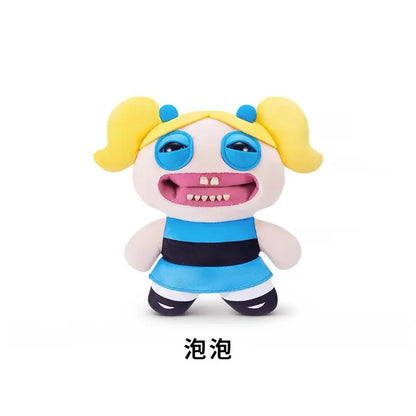 Funny Fangs Monster Plush Toy - Soft Fluffy Cartoon Stuffed Doll & Collectible Gift
